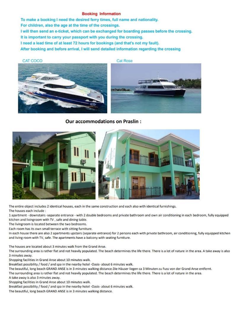 La Batie Selfcatering * Beau Vallon (Mahe)